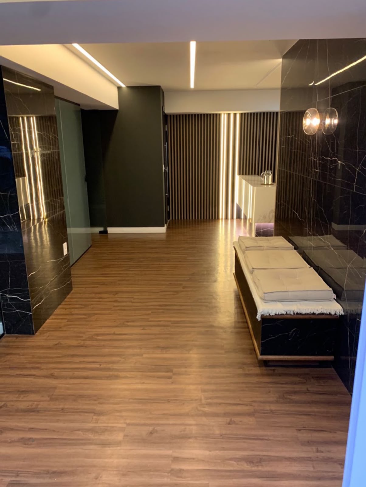 Sala de espera da unidade Cabo Frio